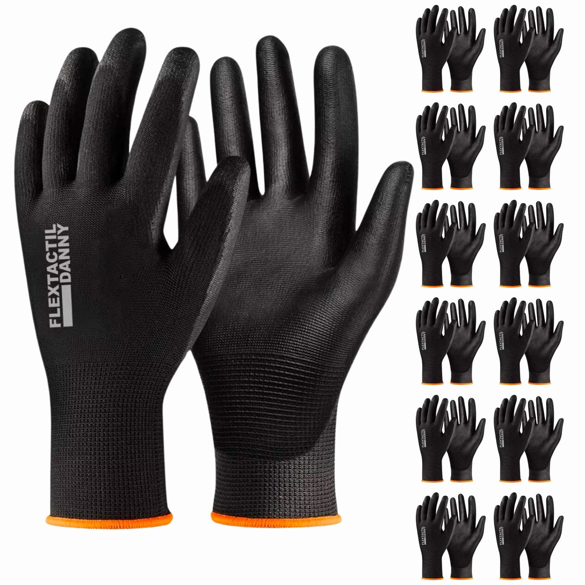 Kit com 12 Pares de Luva Multitato Antiestática - Proteção, Conforto e Precisão para Trabalhos, Manutenção
