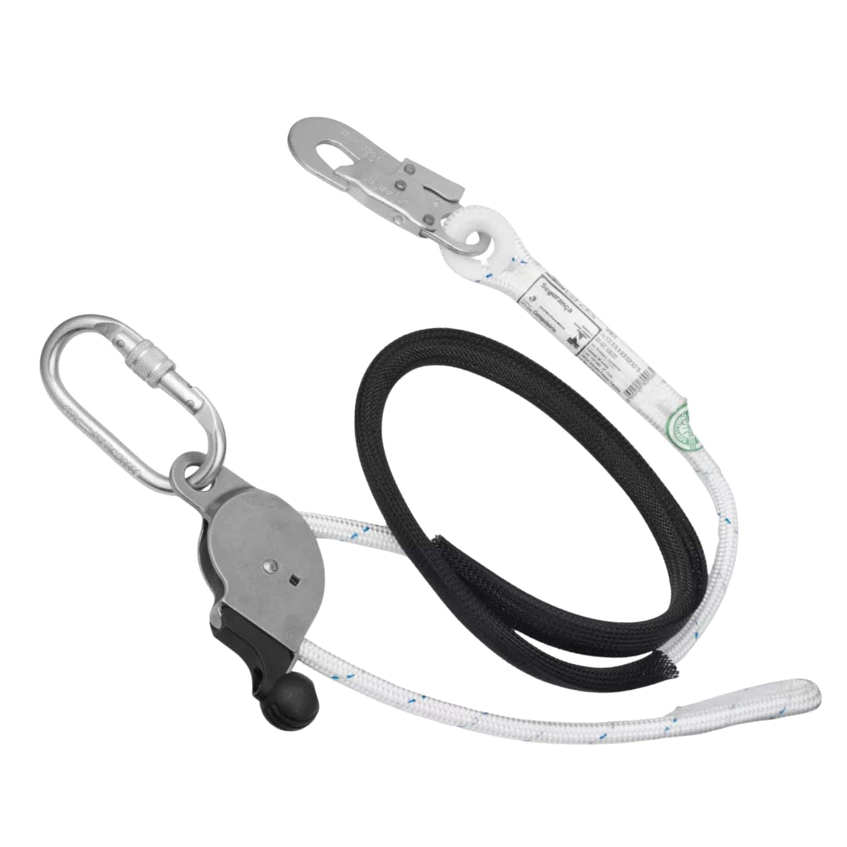 Kit Completo Profissional para Trabalho em Altura - Cinto, Talabartes e Travaquedas - Manutenção Predial, Industrial, Contrução Civil, Torres