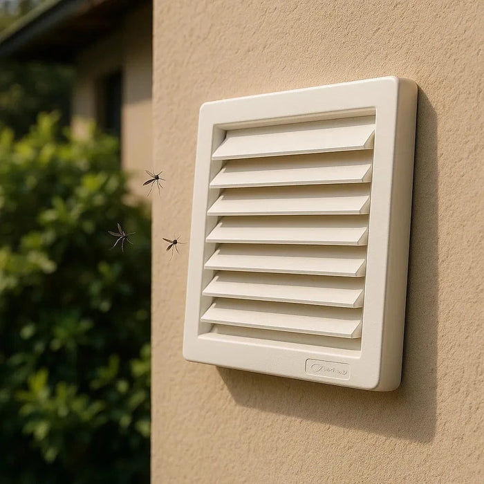 Kit Exaustor Para Banheiros Soler Palau Silent Design CZ 3C 200 - Duto, Abraçadeiras e Grade - 125mm - Vazão (160m3/h-195m3/h)