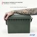 Kit FieldBox Master Americanvek – Caixas Estanques 25,8L | O Maior da Linha | ABS e Fechos Metálicos Verde
