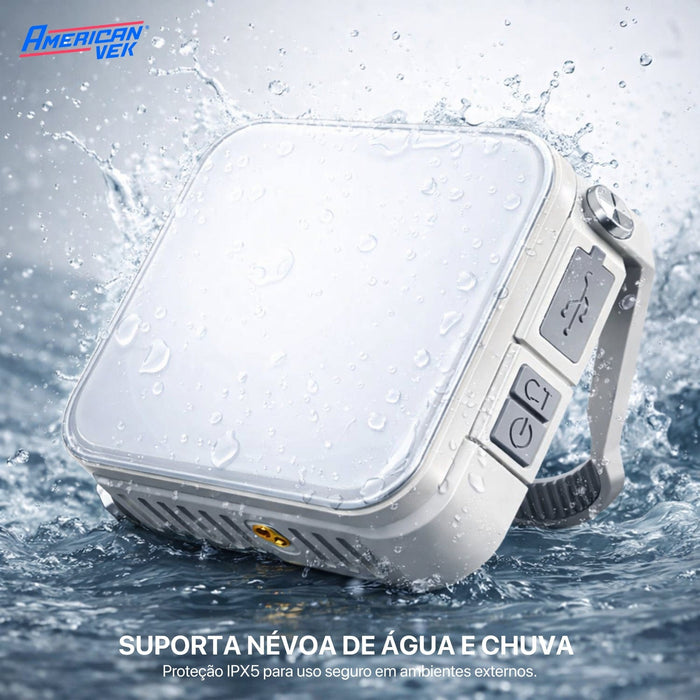 Lanterna Recarregável á Luz Solar com USB-C LED CP36 800 Lumens á prova d'agua