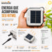 Lanterna Recarregável á Luz Solar com USB-C LED CP36 800 Lumens á prova d'agua