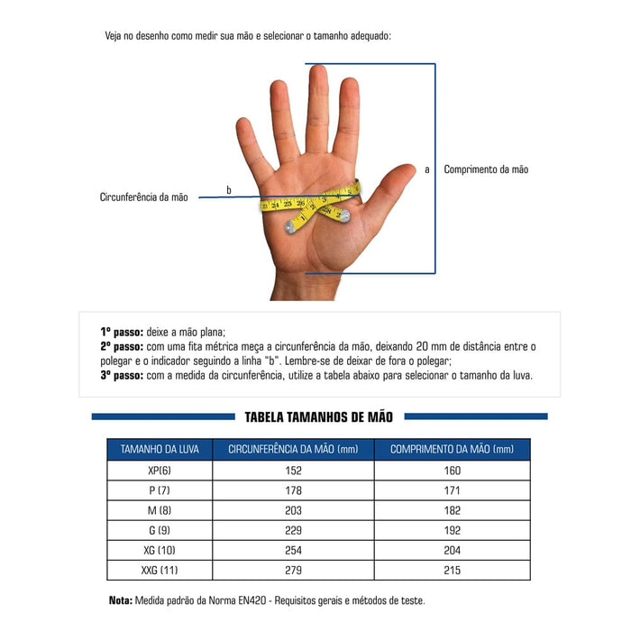 Luva Danny Linha Eco - Eco Operator DA38750 - CA47049