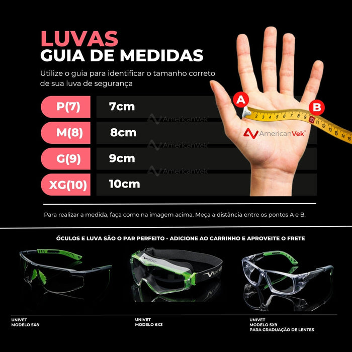 Luva Danny Maxitherm Alta Temperatura até 350ºC DA24202 - CA28579