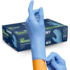 Luva Danny Sensiflex Flex Azul DA90200 - Kit 02