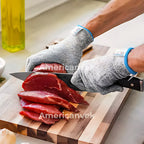Luva de Proteção Anticorte Para Manipulação de Alimentos Danny Flexcut Sem Banho DA45100 - Especial para Cortes, Atóxica e Bacteriostática - Cozinha, Restaurantes, Industria, Peixaria, Frigorifico