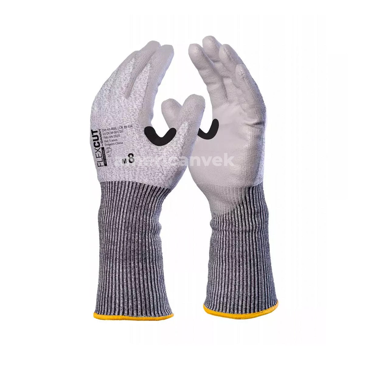 Luva De Segurança Danny Flexcut Pu Punho Longo Da45400L - Ca39924