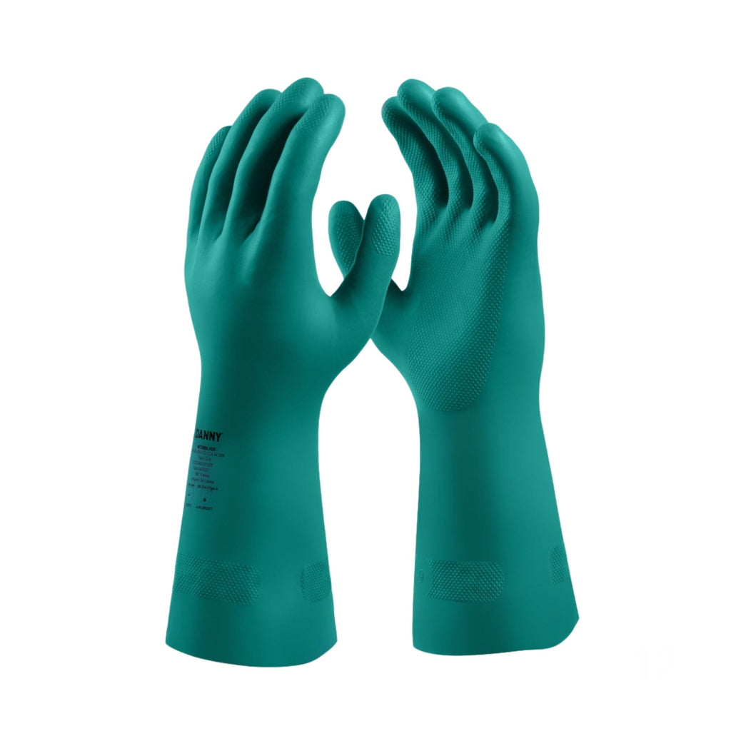 Luva de Segurança Nitrílica Nitrisilver Verde DA36400 - Danny | CA44058