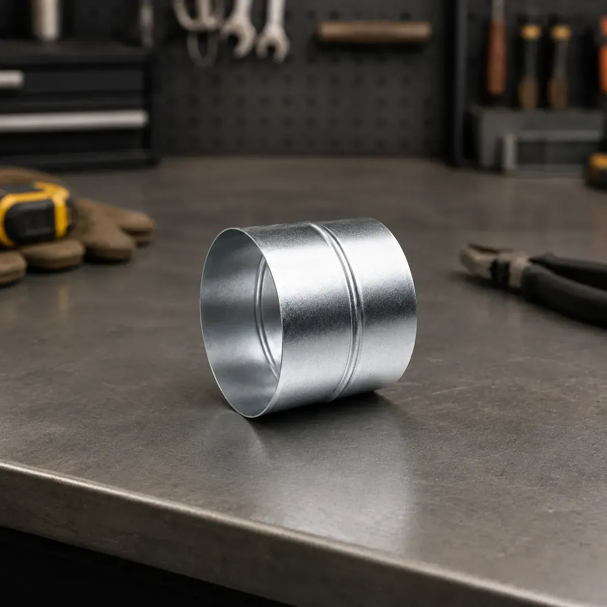 Luva de União Emenda para Duto Flexível 6. Pol - 150mm