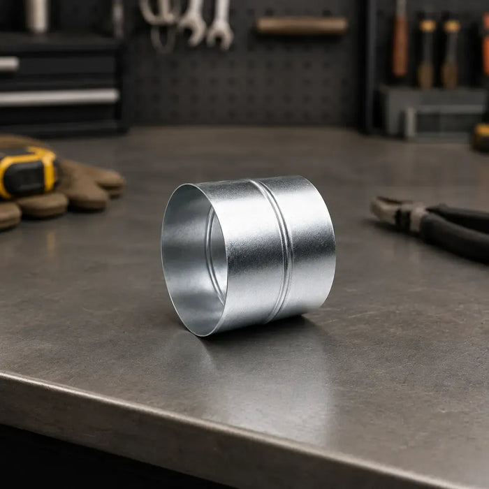 Luva de União Emenda para Duto Flexível 6. Pol - 150mm