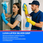 Luva Látex Silver Grip Multiuso DA360 - Danny (06 Pares) | CA40730