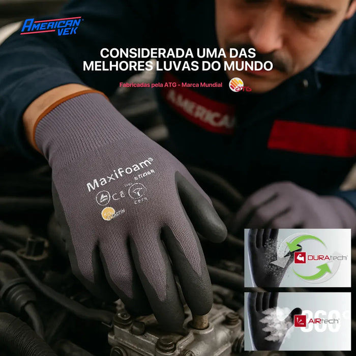 Luva Mecânica Premium Maxifoam DA11874F - Danny | CA38346