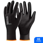 Luva Multitato Flextactil Preta DA12100 Antiestática - Danny - (06 Pares) | CA29014