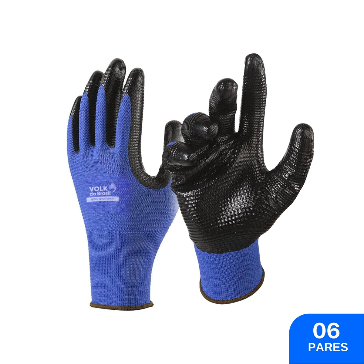Luva Nitrílica Nitril Wave Smart - Volk (06 Pares) | CA38932 / CA46803