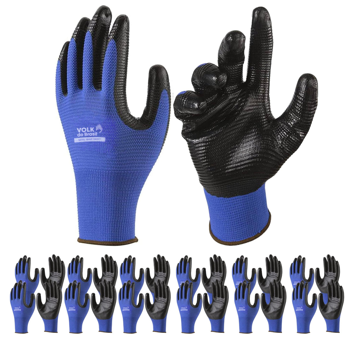 Luva Nitrílica Nitril Wave Smart - Volk (06 Pares) | CA38932 / CA46803