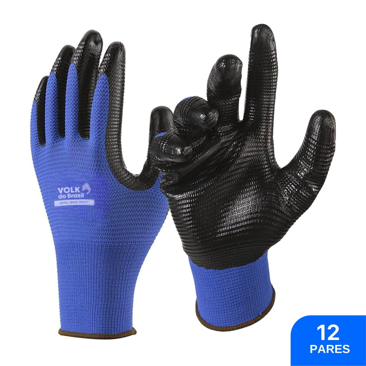 Luva Nitrílica Nitril Wave Smart - Volk (12 Pares) | CA38932 / CA46803