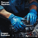 Luva Procedimento Nitrilica Danny Sensiflex Flex DA-90200 CA42979 - 100 Unds