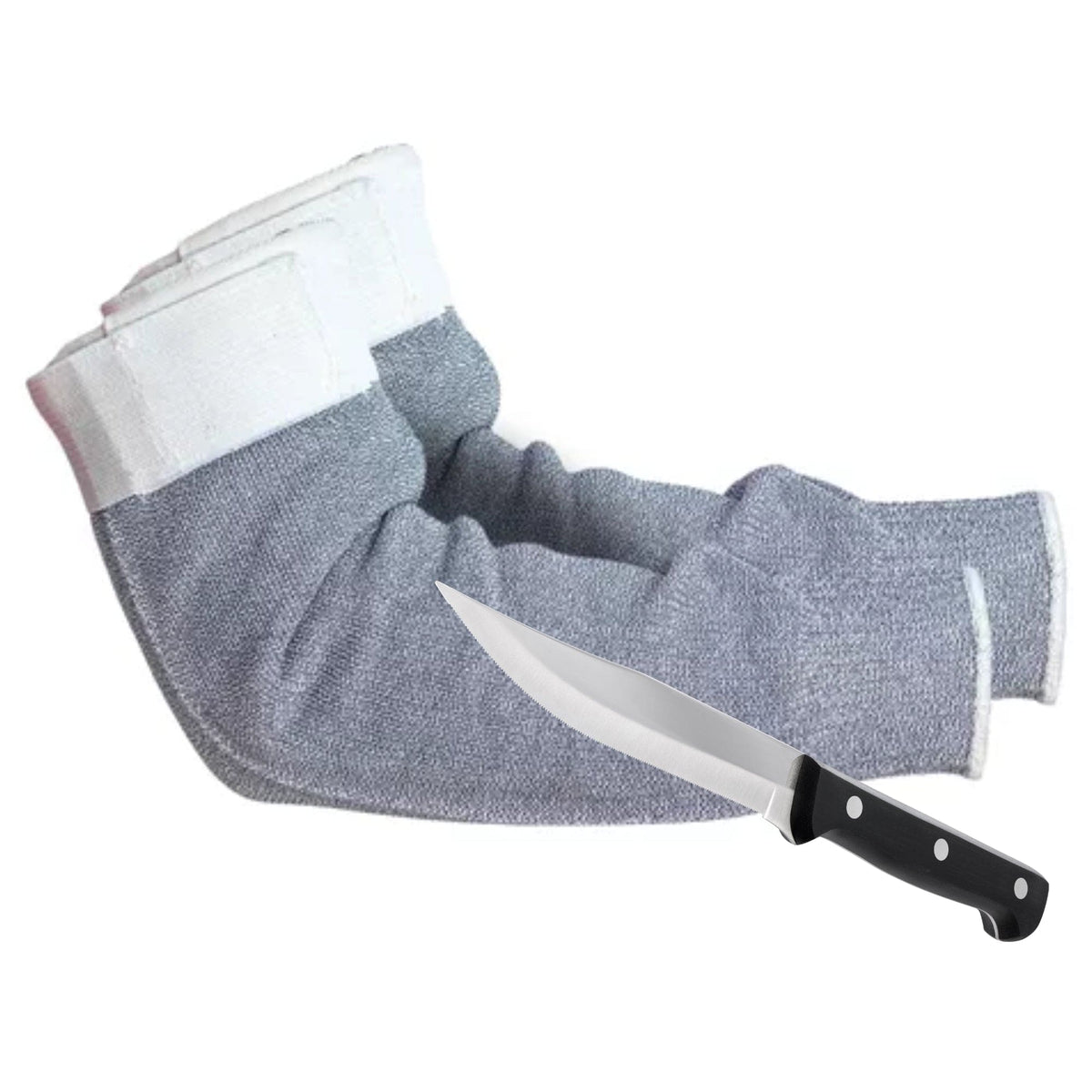 Mangote Anticorte Fio de Aço 25cm Nível 5 Corte Par - Corte Por Lâminas, Vidros, Chapas, Facas