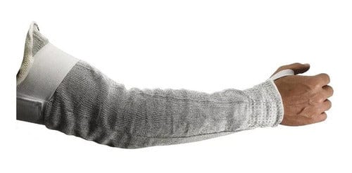 Mangote de Proteção 40cm Anticorte Nível 5 Com Fio de Aço - Seiki | CA39062 (Peça)