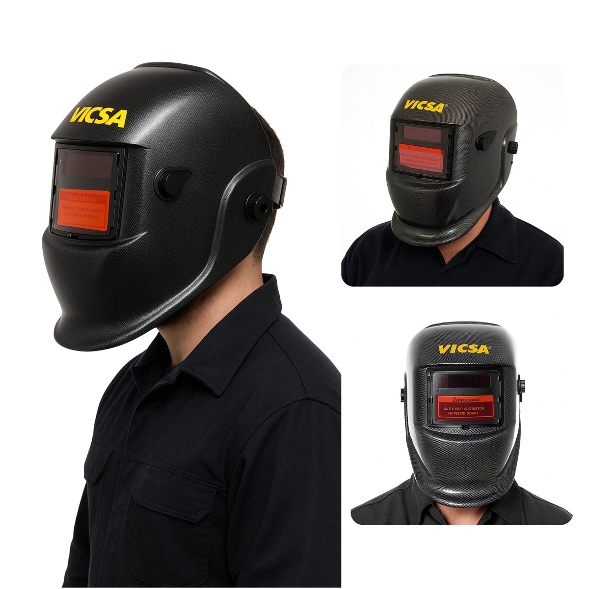 Máscara de Solda com Escurecimento Automático Optech VIC34623 - VICSA | CA34708