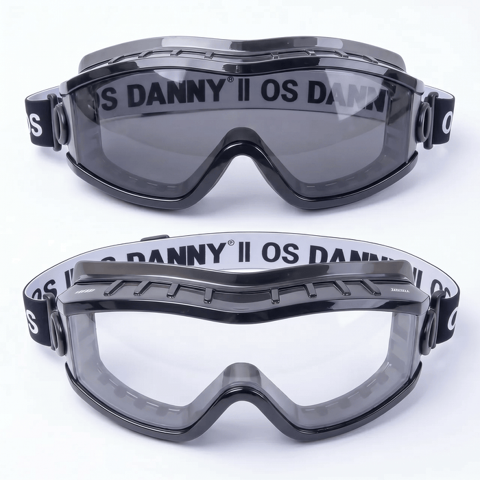 Óculos Ampla Visão Danny Everest CA19628 – Proteção EPI e Esportes | Incolor ou Fumê