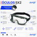 Óculos de Proteção Ampla Visão Univet 5X2 Goggles – Antiembaçante Antirrisco UV400 | CA52431