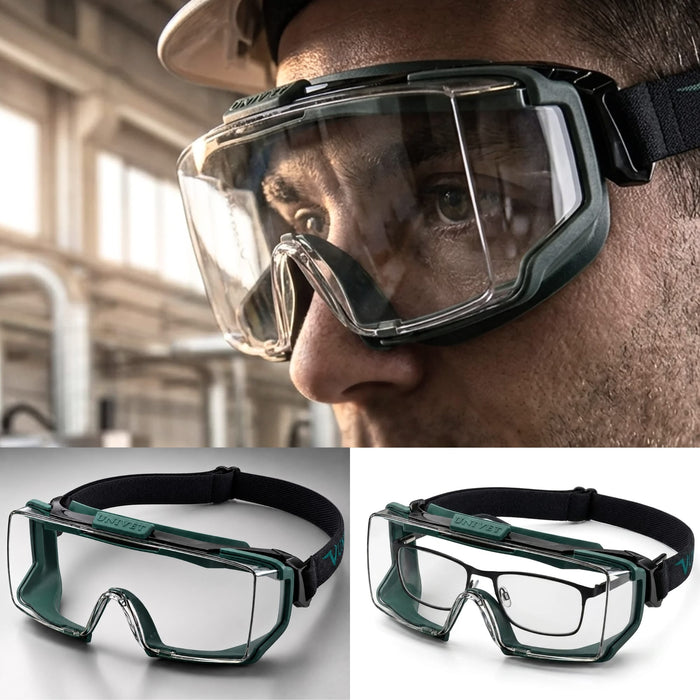 Óculos de Proteção Ampla Visão Univet 5X2 Goggles – Antiembaçante Antirrisco UV400 | CA52431