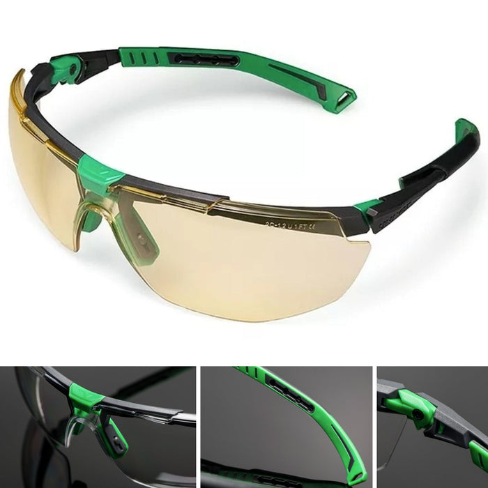 Óculos de Proteção Balística Univet 5X1 Âmbar UV AE/AR