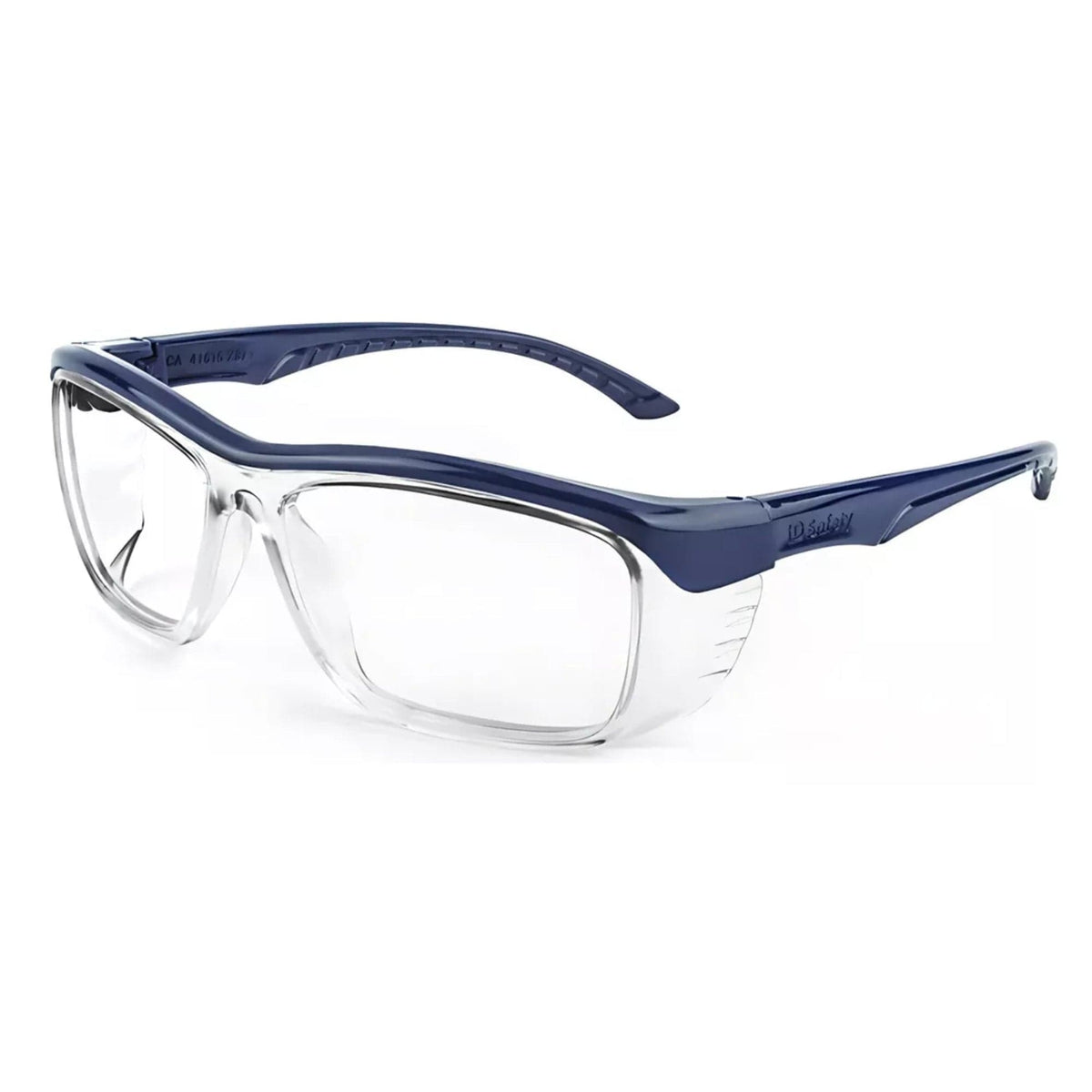 Oculos de Proteção e Segurança Armação para Graduação Modelo IDS 103 - Opções de Cores - Ultra Resistente e Compacto Cristal/Azul