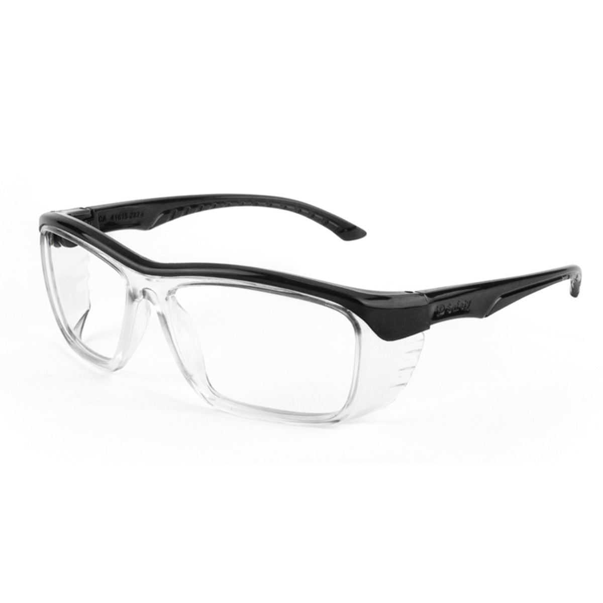 Oculos de Proteção e Segurança Armação para Graduação Modelo IDS 103 - Opções de Cores - Ultra Resistente e Compacto Cristal/Preto