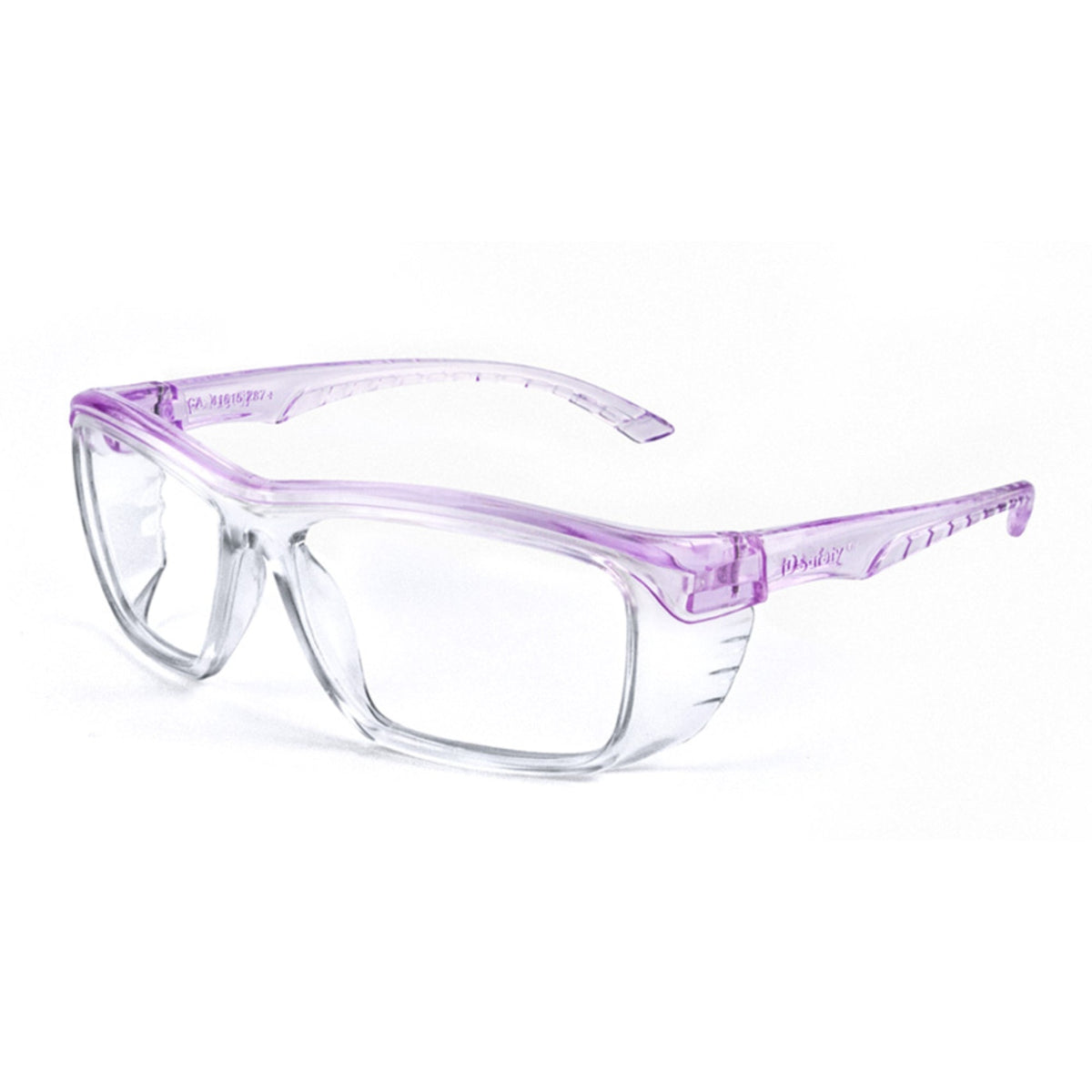 Oculos de Proteção e Segurança Armação para Graduação Modelo IDS 103 - Opções de Cores - Ultra Resistente e Compacto Cristal/Rosa