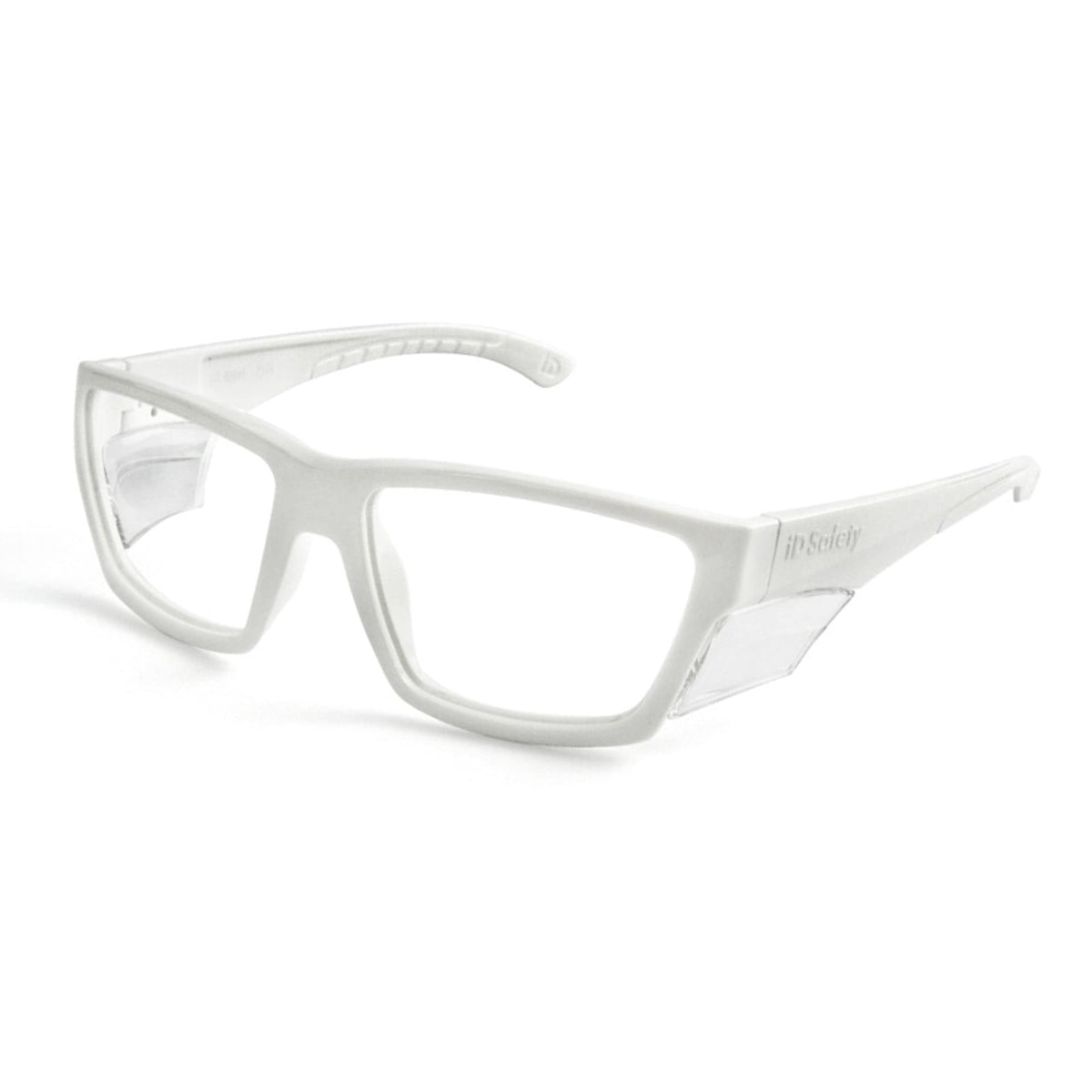 Oculos de Proteção e Segurança Armação para Graduação Modelo IDS 105 - Opções de Cores - Ultra Resistente e Compacto Cristal/Branco