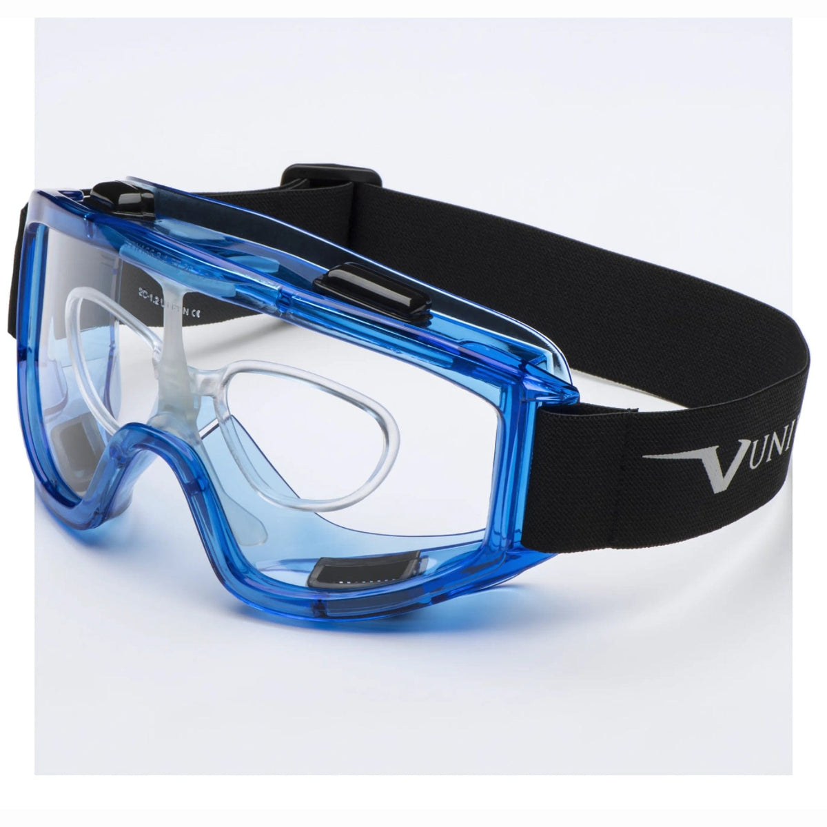 Oculos de Proteção Importado Italiano Univet 601 Amplavisão Antiembaçante - Ideal para Cabines de Pintura, Automotivo, Produtos Quimicos, Industria