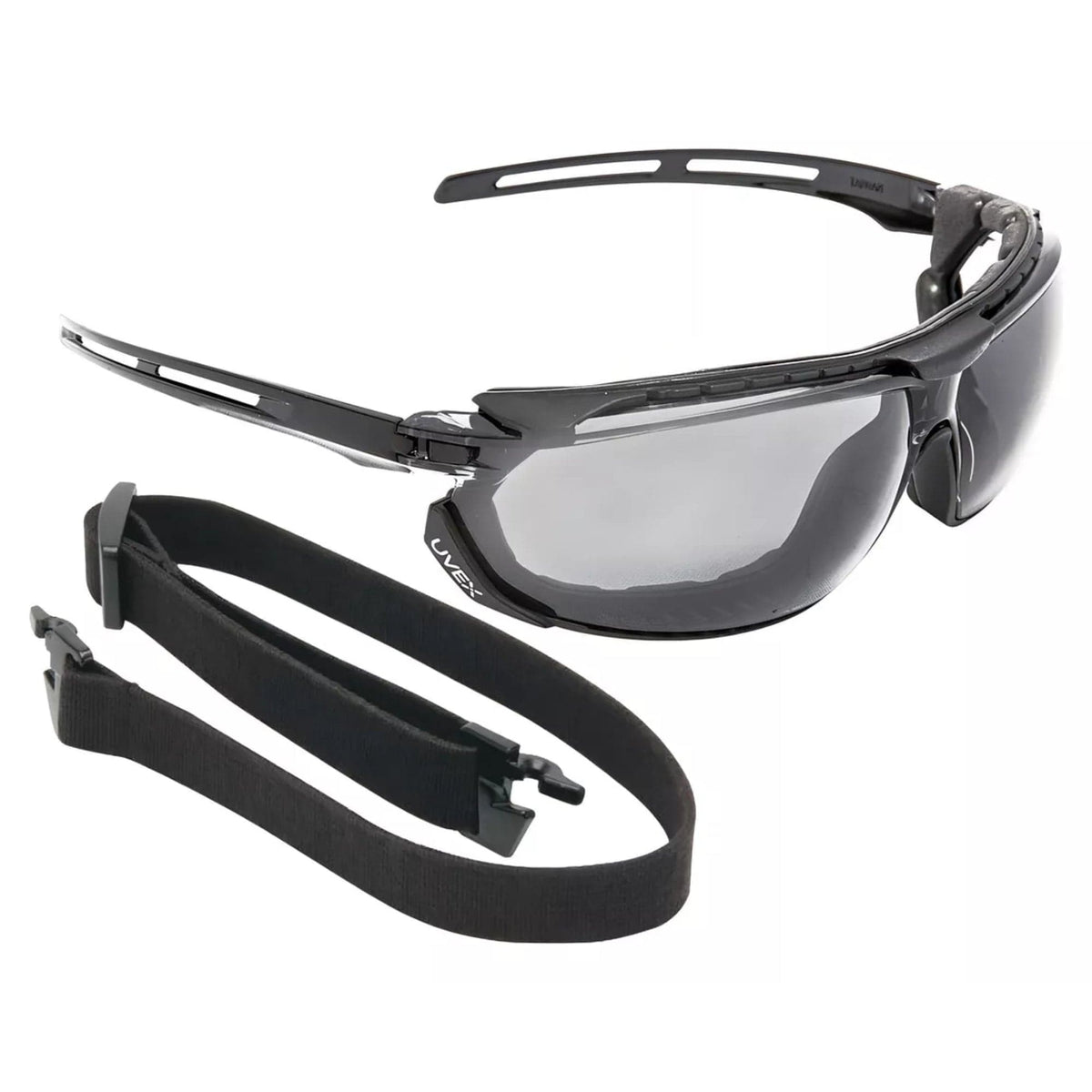 Óculos de Proteção Importado Uvex S4040 Incolor Acompanha Elastico - Tatico, Esportivo, Militar, Airsoft