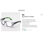Oculos de Proteção Importalo Italiano Univet 5X9 Verde Agua - Ideal para Graduação, Modelo Exclusivo. Antirrisco e Antiembaçante