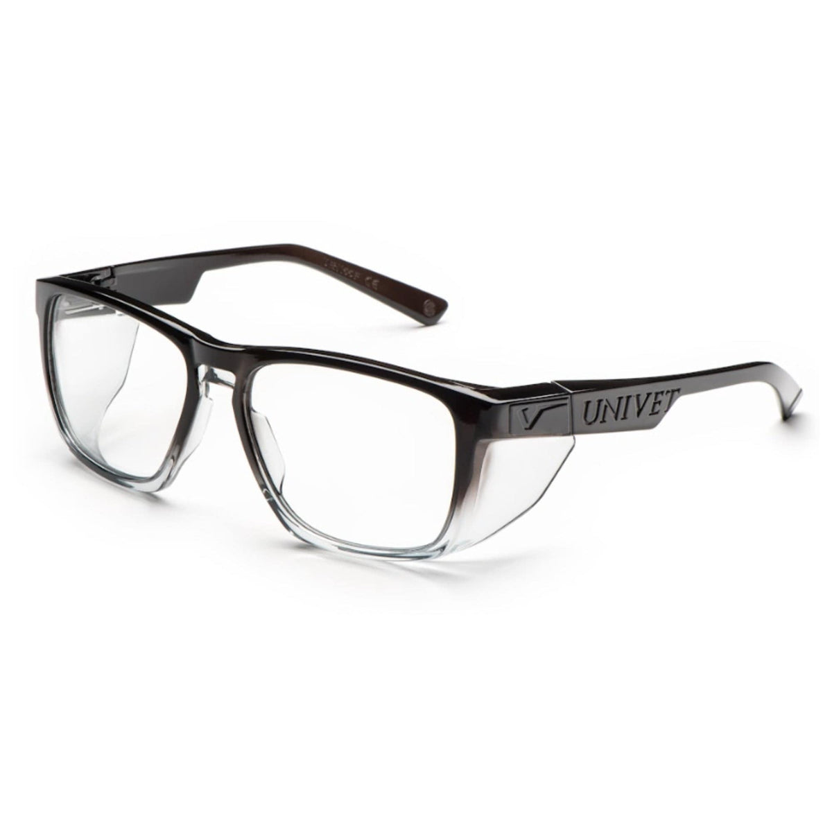 Óculos de Proteção Univet 571 Preto Para Graduação de Lentes - CA 45832