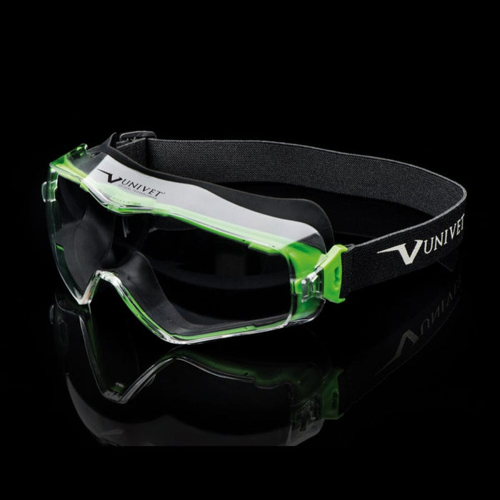 Óculos de Proteção Univet 6X3 Antiembaçante Balístico Com Protetor Facial 6X3F CA38387