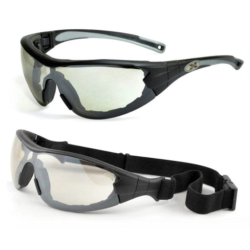 Óculos de Proteção Vicsa Delta Militar Hastes e Elástico VIC58710 (Incolor)