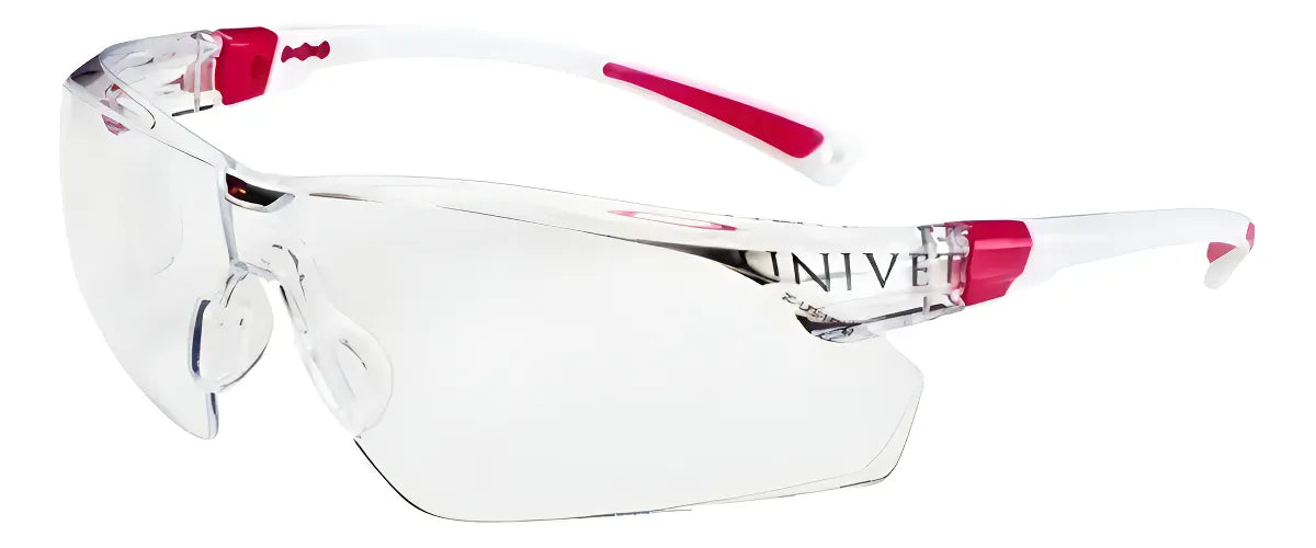 Óculos de Segurança Rosa Antirrisco e Antiembaçante 506 - Univet | CA36698