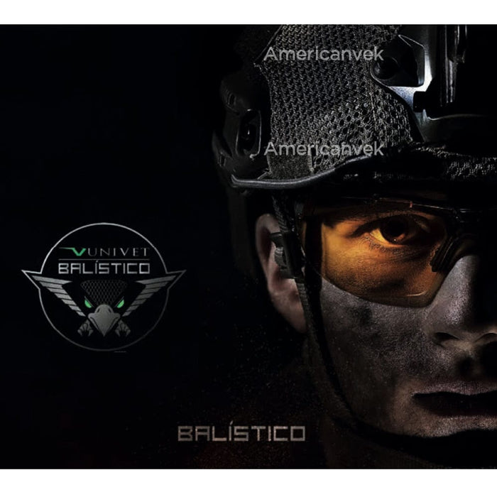 Oculos de Segurança Univet X-Generation 5x8 Incolor AE/AR CA37284