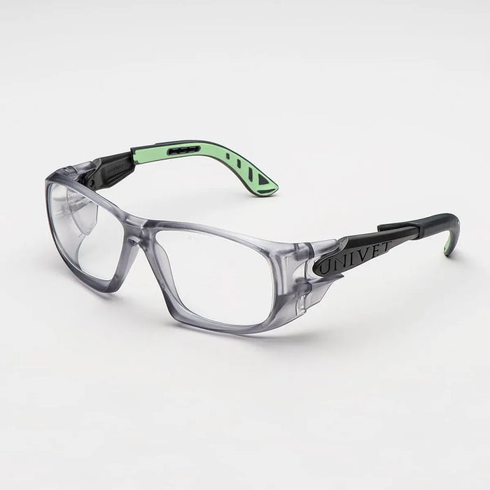 Óculos de Segurança Verde Água Para Graduação de Lente 5X9 - Univet | CA38095