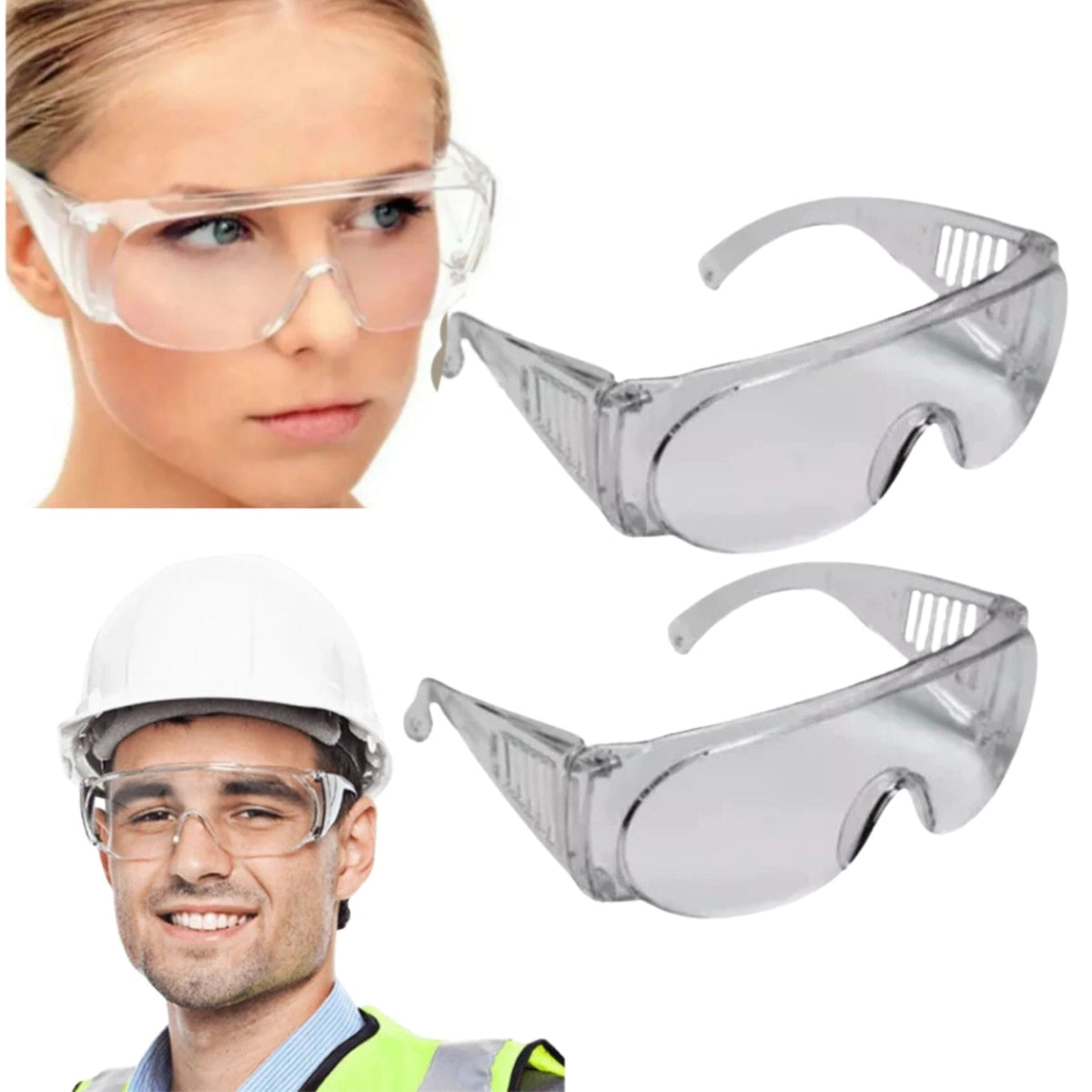 Oculos de Sobrepor Marca Uvex Modelo Ultraspec 2000 S0250X - Ideal para trabalhos, Sobreposição de Oculos de Grau, Logistica, Industria, Expedição.