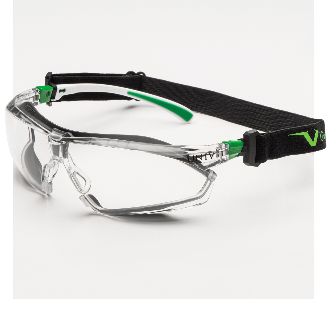 Óculos Esportivo com Haste e Elástico 506U Híbrido- Univet | CA36698