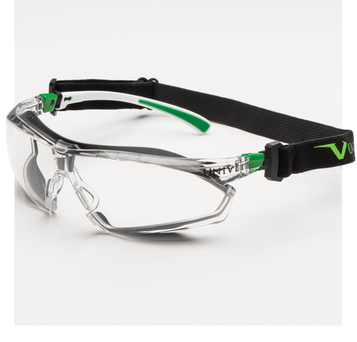 Óculos Esportivo com Haste e Elástico 506U Híbrido- Univet | CA36698