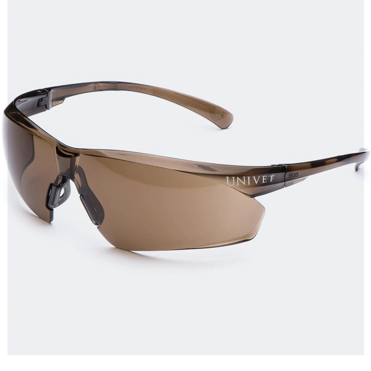 Oculos Esportivo Moderno Design Italiano Univet 505U Lentes Marrom - Ciclismo, Corridas, Volêi