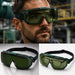 Óculos Goggle Solda Univet 5X2 Lente Verde W5 – Sobrepor Grau | Maçarico e Oxicorte