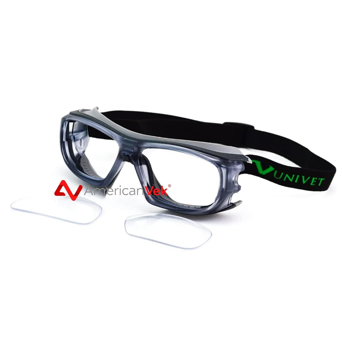 Oculos Univet 5x9 Com Elástico e Vedação CA37807 - 5X9E.03.00.00