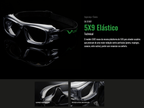Oculos Univet 5x9 Com Elástico e Vedação CA37807 - 5X9E.03.00.00