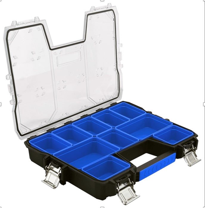 Organizador Maleta SLIM 10 Comp. Fixo Raso - Tampa Transp. - AVORG4010