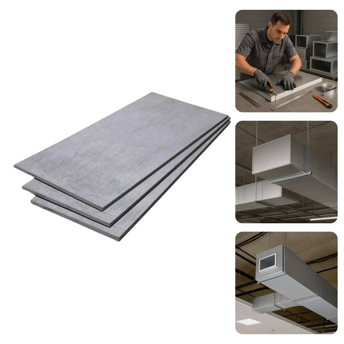 Painel MPU 20mm para Dutos de Ar Condicionado - 20mm x 2mts x 1,2mts